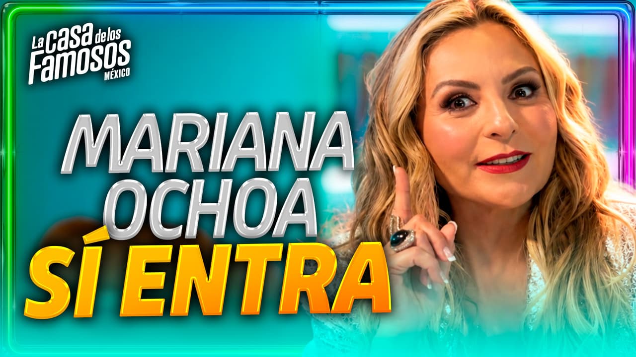 Mariana Ochoa se convierte en la SOPRESA DE LA NOCHE al entrar a La Casa de los Famosos México