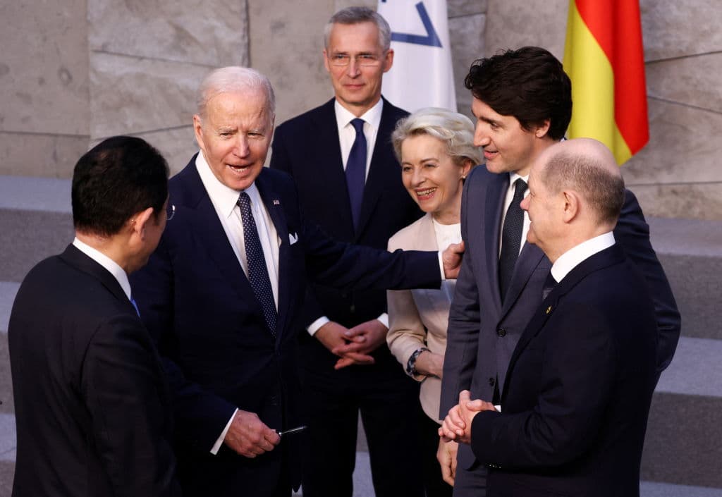 Reunión de la OTAN sobre la guerra de Ucrania