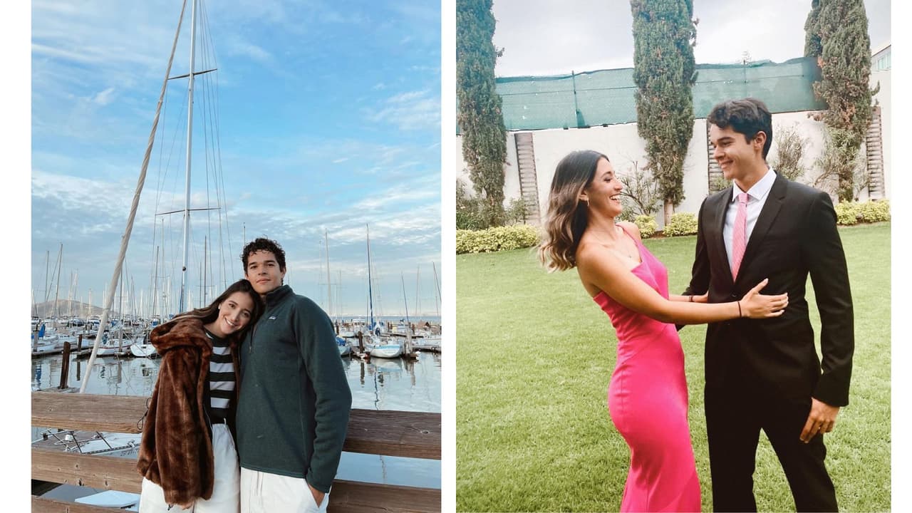 Roberto Miguel, uno de los gemelos que tuvo Itatí Cantoral con Eduardo Santamarina, y Zaire Barajas se hicieron novios a inicios de 2020.