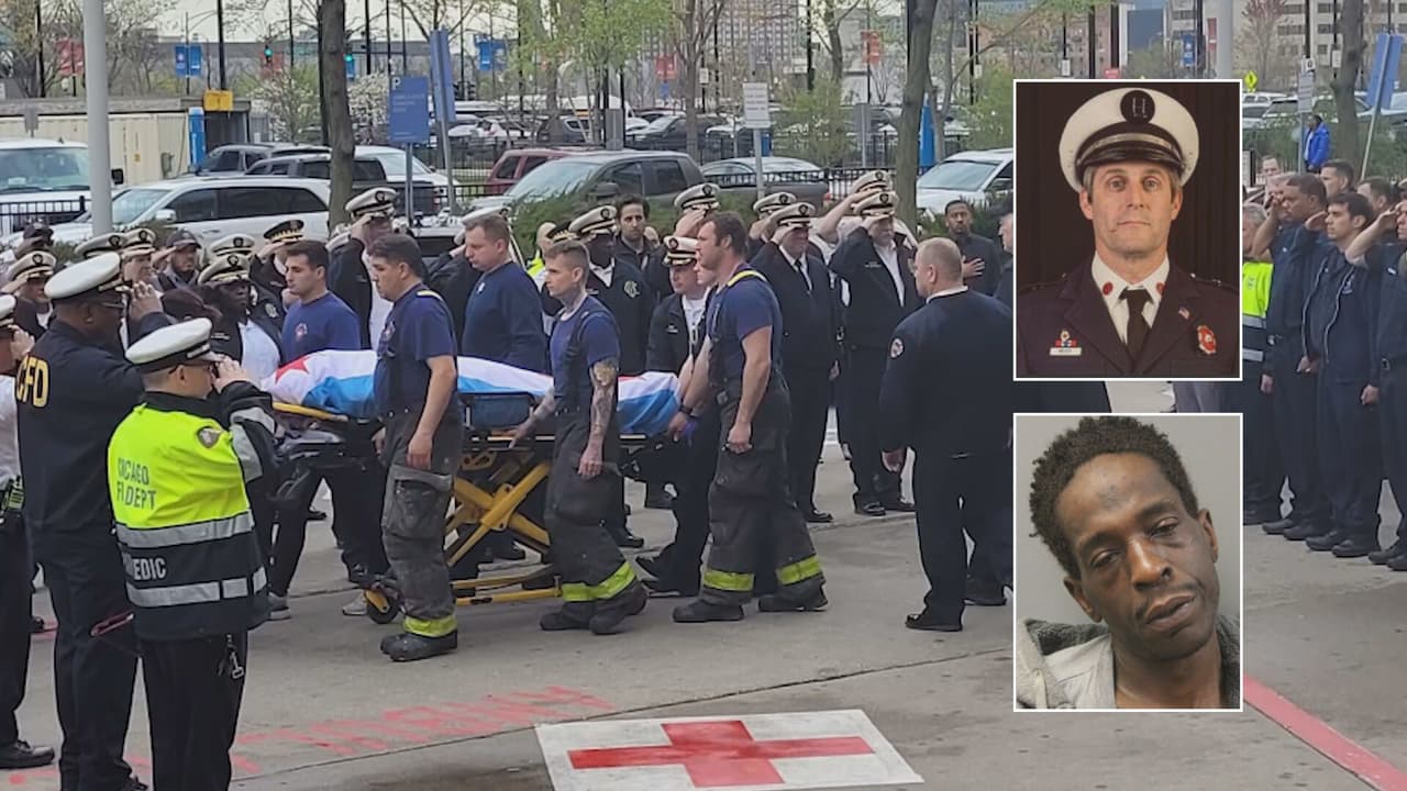 Bajo arresto sin derecho a fianza, el sospechoso de iniciar un incendio donde murió bombero de Chicago