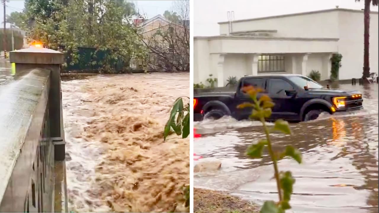 La 
<b><a href="https://www.univision.com/local/san-francisco-kdtv/tormenta-california-inundaciones-arboles-estragos-fotos?87bv6" target="_blank">tormenta es la segunda que impacta el sur de California</a></b> en menos de una semana. El domingo, le pegó con fuerza a Santa Bárbara.