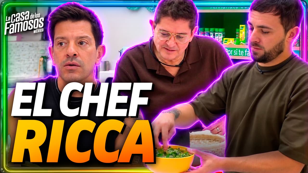 Martín Ricca muestra sus TÉCNICAS de chef profesional a Yahir y Ernesto para preparar hamburguesas