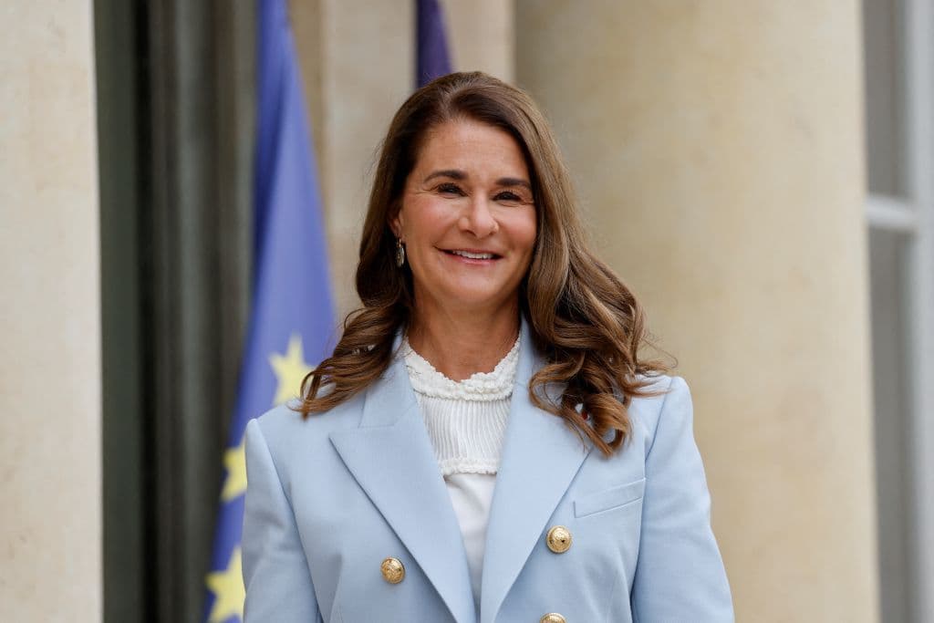<b>Melina French</b>
<br>Melina y Bill Gates se conocieron cuando ella entró a trabajar a Microsoft, en 1987, justo después de graduarse de la Universidad de Duke. El flechazo fue instantáneo y comenzaron a salir.