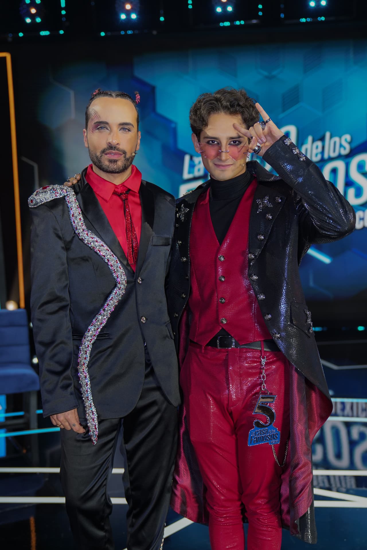 Apio Quijano y Emilio Osorio echaron porras a sus cuatro amigos del Infierno.