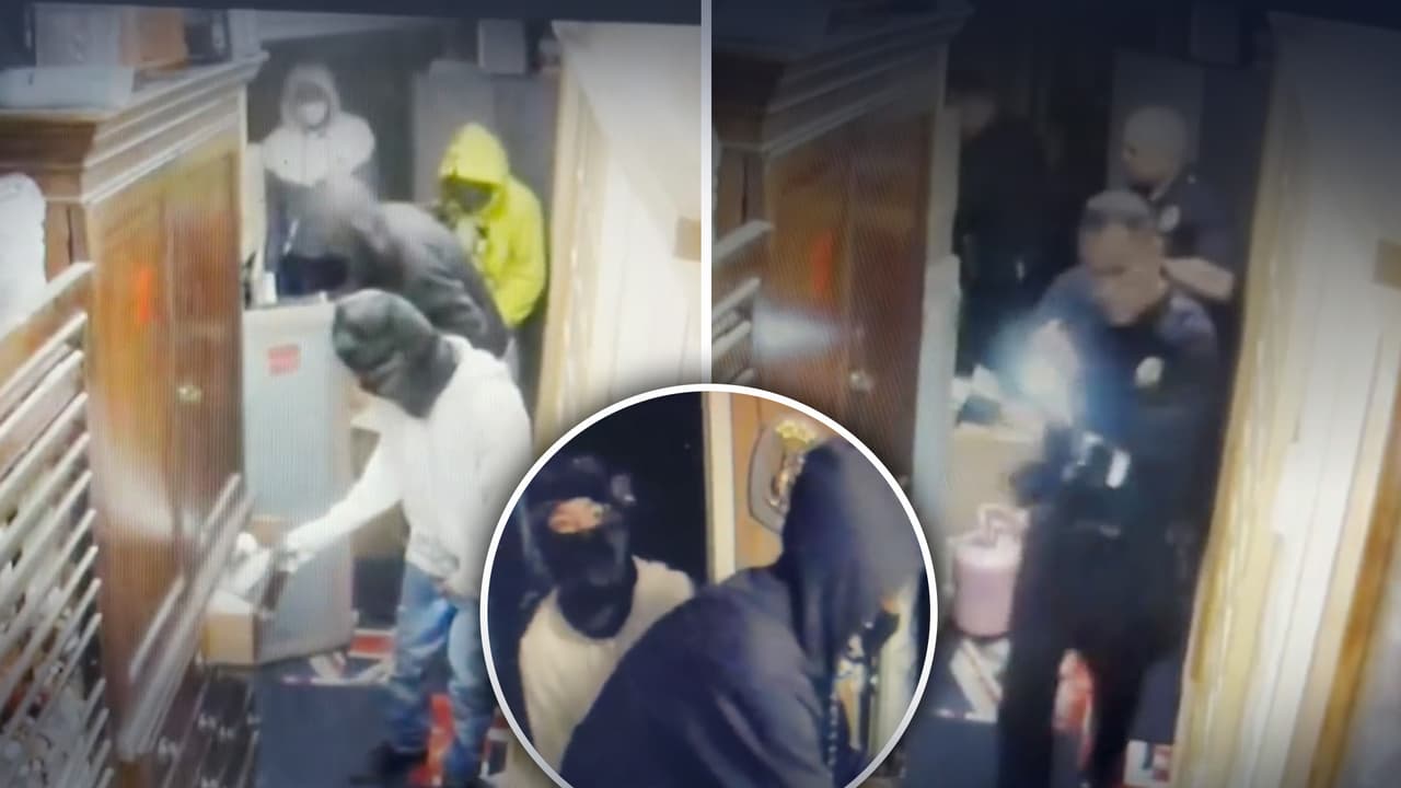 “Estoy muy asustado”: varios hombres entran a su casa y todo queda grabado en video