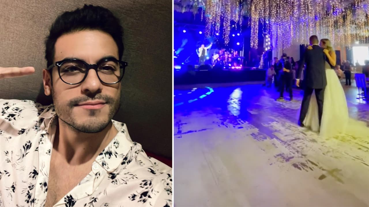 Carlos Rivera asiste por sorpresa a la boda de una fan: le dio el regalo de su vida