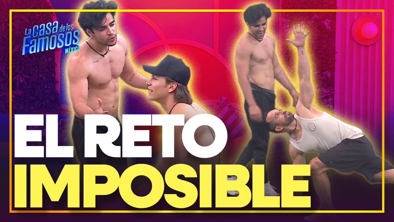 Aarón, Guana y Aldo proponen un divertido RETO durante CONGELADOS