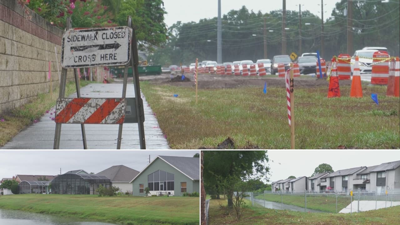Residentes de Pebble Pointe temen que sus casas se inunden por las lluvias