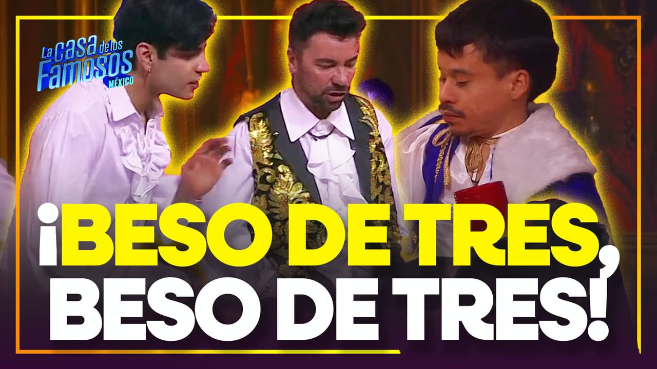 El BAILE DE APAREAMIENTO entre Abelito, Aarón y Shiky