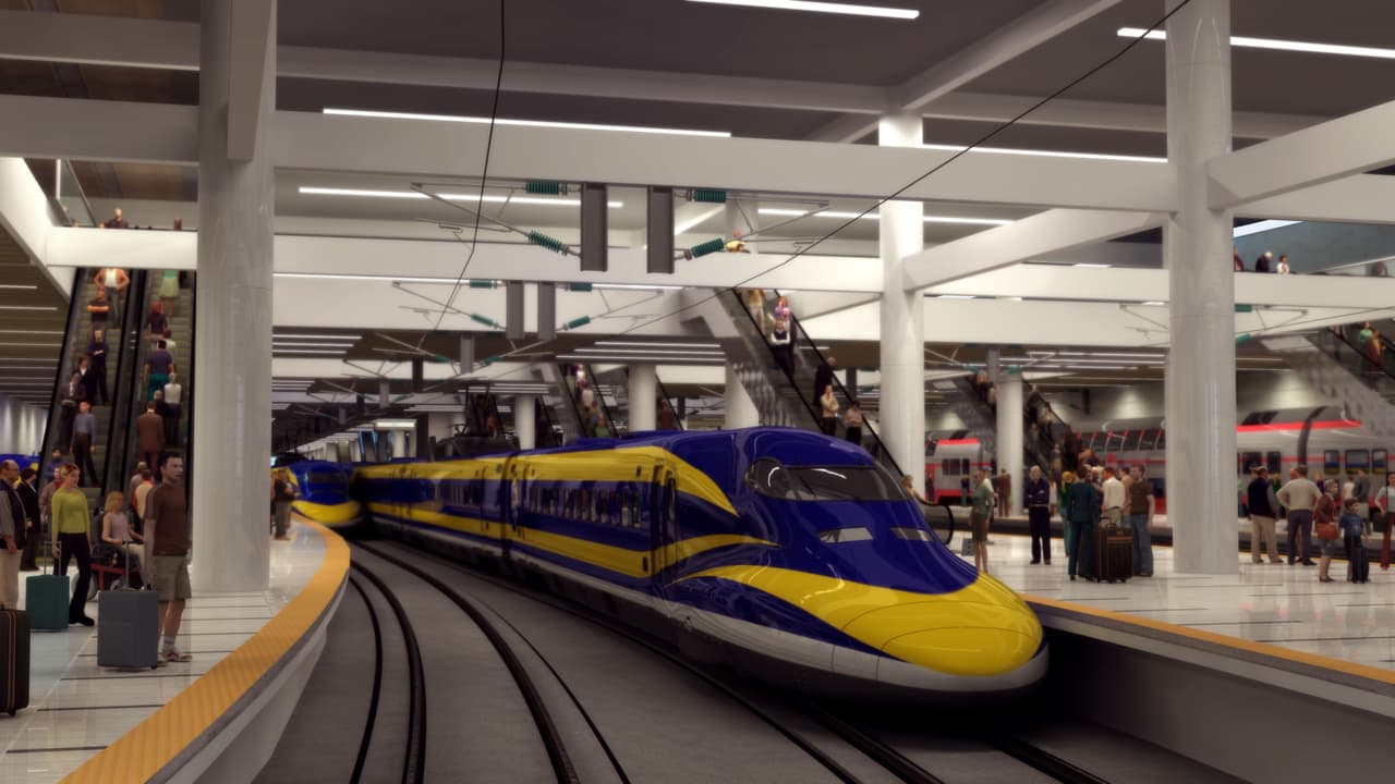 En California ya se está construyendo el que sería el único tren de alta velocidad de Estados Unidos.