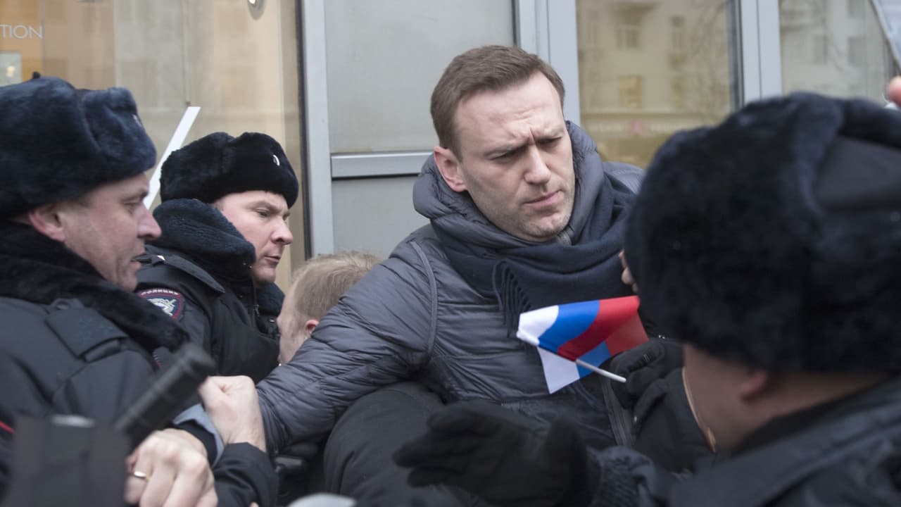 Alexei Navalny fue inhabilitado para postularse como candidato a los comicios presidenciales lo cual desató protestas en 
<a href="https://www.univision.com/temas/rusia">Rusia</a>.