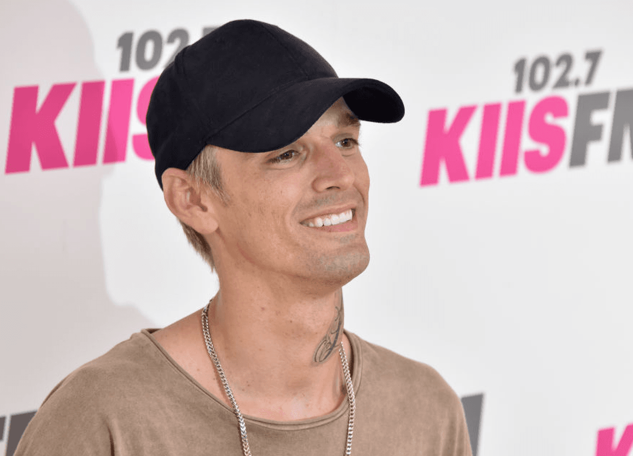 Aaron Carter en un evento el 13 de mayo de 2017 en Carson, California.