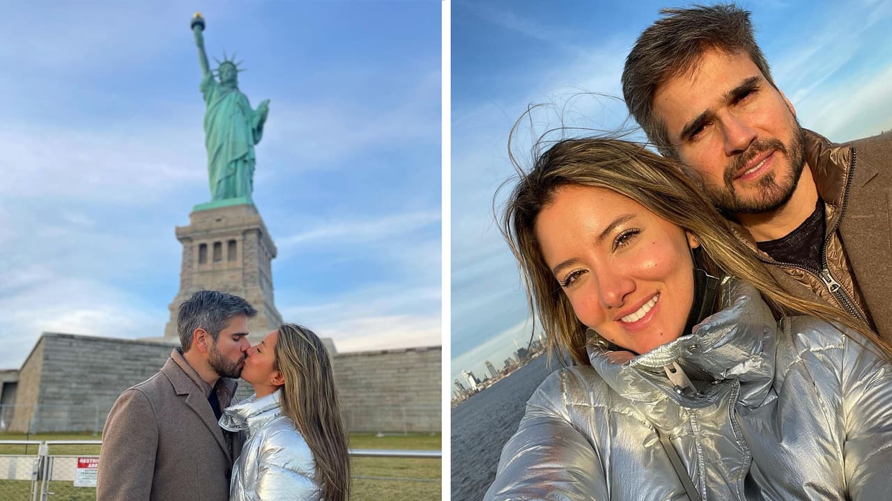Daniel Arenas y Daniella Álvarez derrochan amor en Nueva York