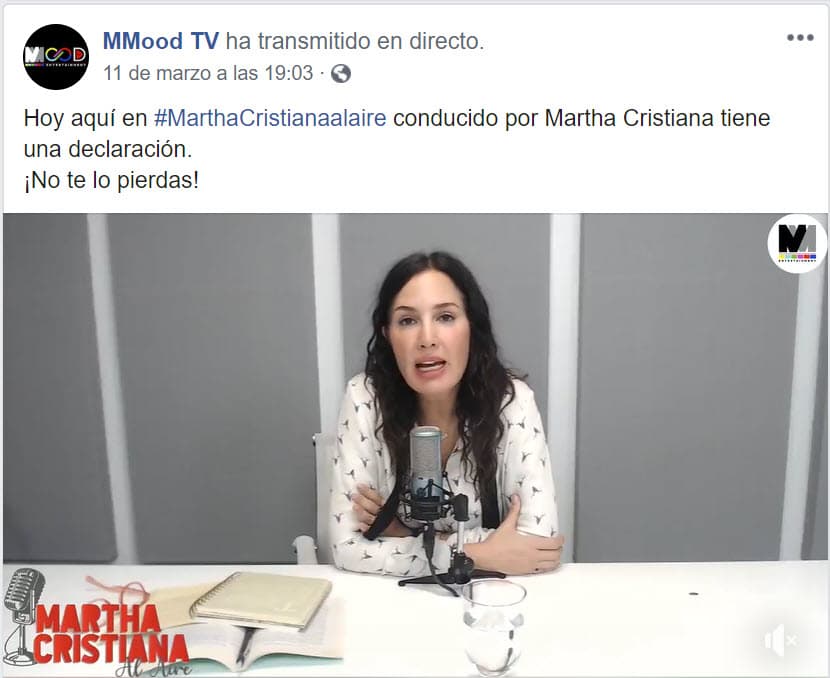 Tras causar revuelo entre sus seguidores y medios de comunicación al exponer algunas de sus vivencias en redes sociales, a solo unos días de que Ana Serradilla llegue al altar con el banquero, la modelo hizo una declaración al respecto el pasado 11 de marzo en su programa 'Martha Cristiana al aire', el cual se trasmite por 
<a href="https://www.facebook.com/mmoodtv/videos/3214040351958426/?__tn__=%2Cd%2CP-R&eid=ARB4o6-Dndt7-EFK87-2D5GwYpgU5_a7JsbNKhbKykwdfp7V6gZr7AoSGDpyvst4gtVfvogHt5UuOztN" target="_blank">Facebook</a>. 
<br>