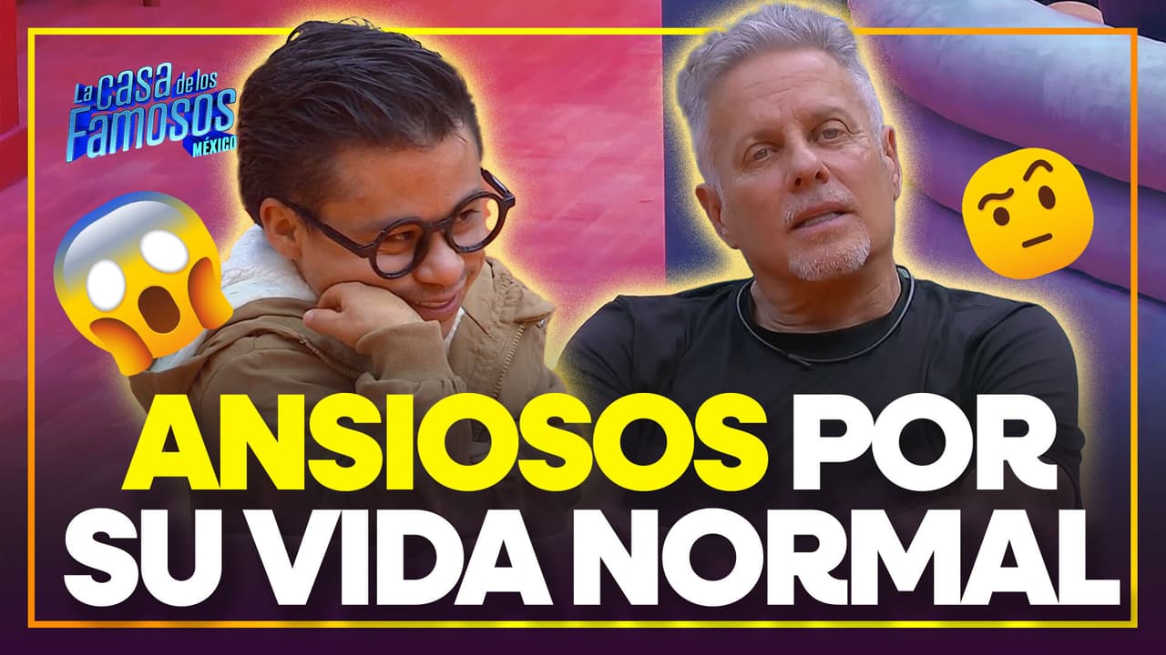 Abelito y Alexis EXTRAÑAN el exterior y sus actividades fuera de La Casa
