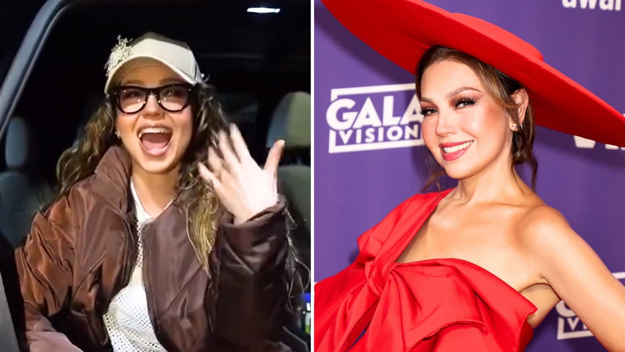 Thalía tuvo una emergencia de belleza previo a Premio Lo Nuestro, ¿qué le pasó en su linda cara?