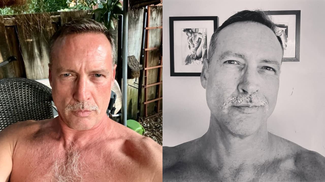 Andrés García Jr. ha publicado una serie de 'selfies' en las horas previas a la muerte de su padre.