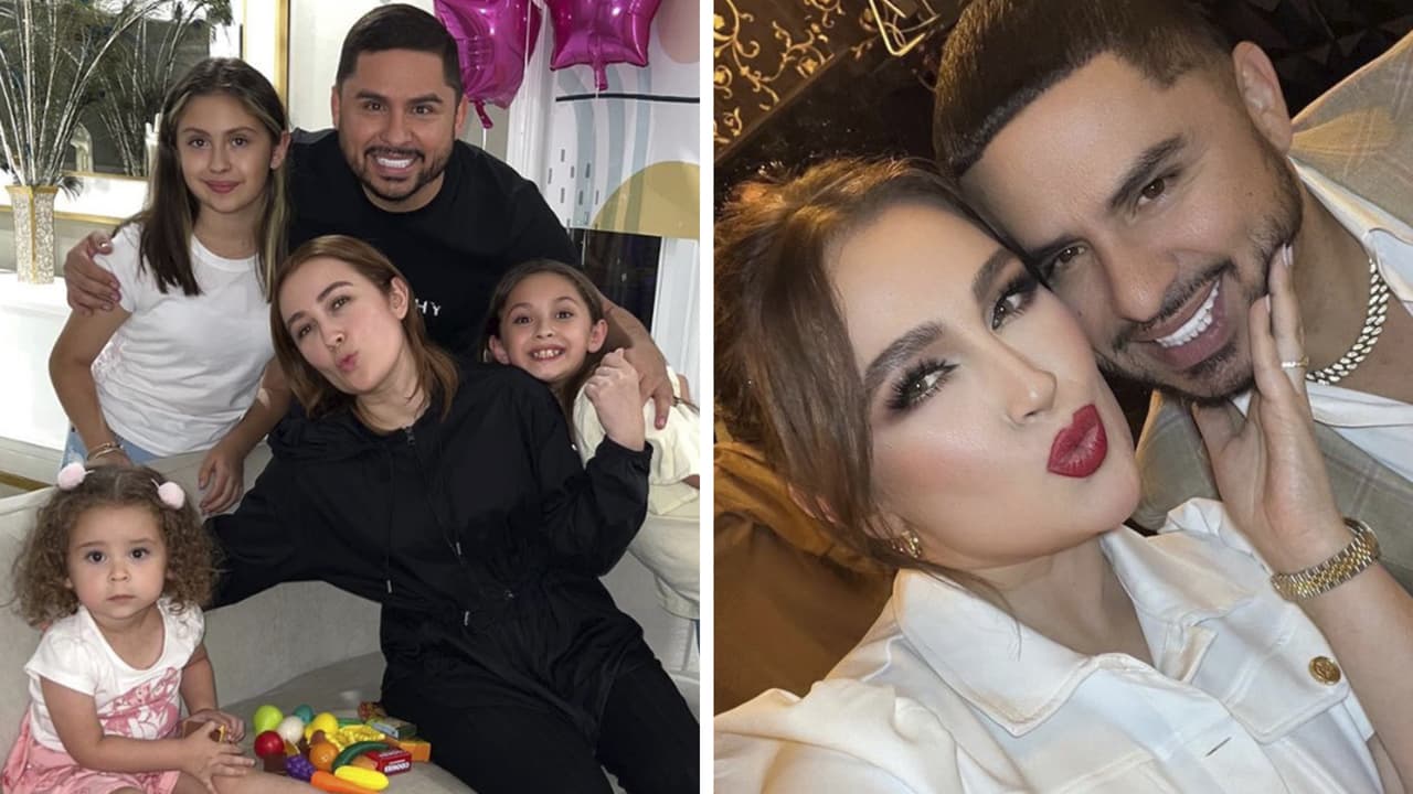 Larry Hernández muestra cómo va la recuperación de su esposa: “Parece que acaba de parir”