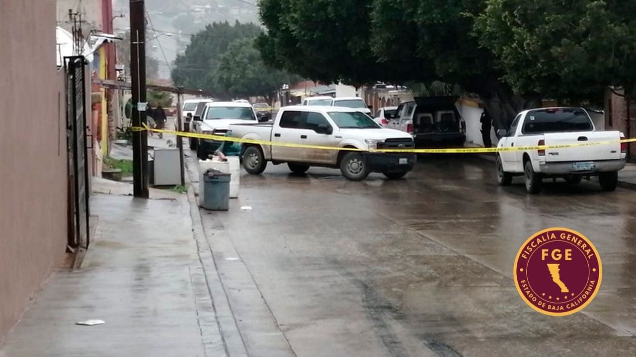 En esta casa hallaron los cuerpos de la pareja.