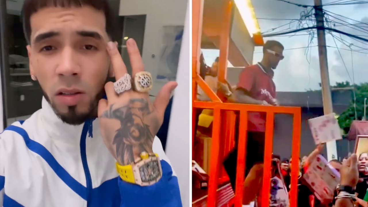 Anuel se defiende de quienes le dicen que “no es humilde por presumir” los miles de juguetes que regaló