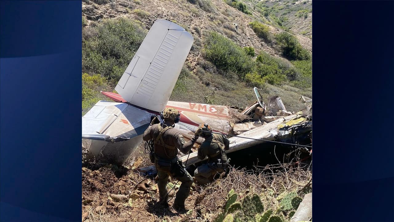 Un 
<a href="https://www.univision.com/local/los-angeles-kmex/accidente-avion-isla-catalina-causa-la-muerte-cinco-personas">accidente aéreo</a> ocurrió en la Isla Catalina, frente a la costa sur de California, la noche del martes 8 de octubre, 
<b>causó la muerte de cinco personas </b>que viajaban en el avión bimotor.