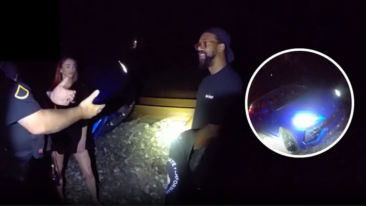 Así encontraron sobre las vías del tren el Lamborghini de $300,000 del hijo de Michael Jordan: ¿Cómo llegó ahí?