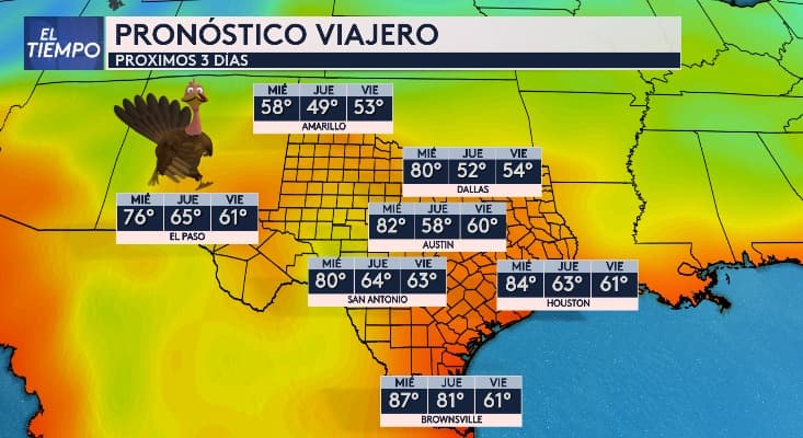 ¡Atención, viajeros! 🚗🌤️ Aquí tienes el pronóstico para gran parte del estado. 
<b>¡Llévalo contigo y compártelo con tus amigos para que todos estén listos!</b>