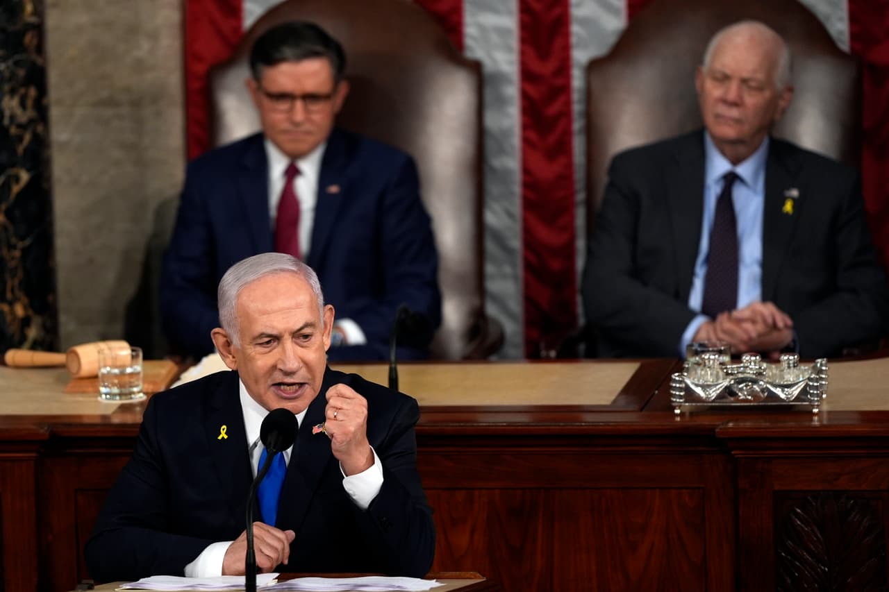 5 de las frases más incendiarias de Netanyahu ante el Congreso, donde fue ovacionado pese estar acusado de crímenes de guerra