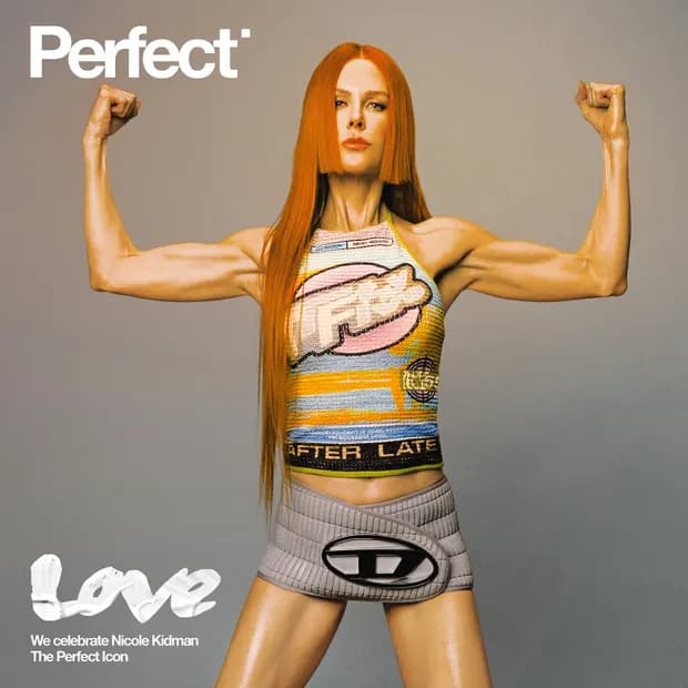 Nicole Kidman en la portada de Perfect Magazine.