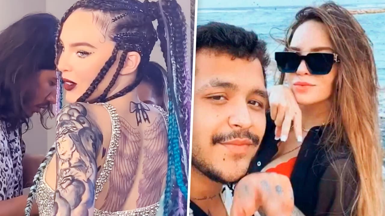 Belinda también se hizo tatuajes por amor a Christian Nodal, ¿qué pasará con ellos?