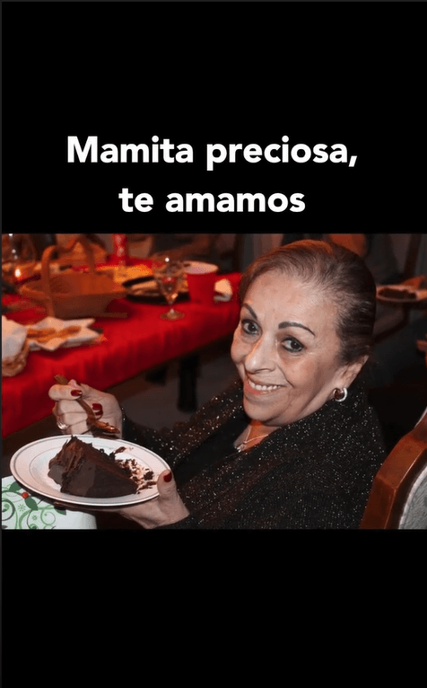 En el video reiteró el gran amor que tiene por su madre.
<br>
