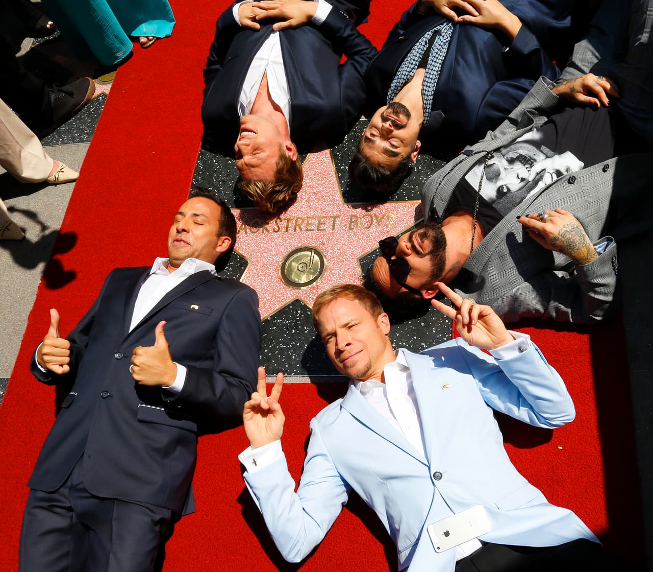 Una estrella en el Paseo de la Fama en Hollywood fue parte del gran resultado de esta banda.