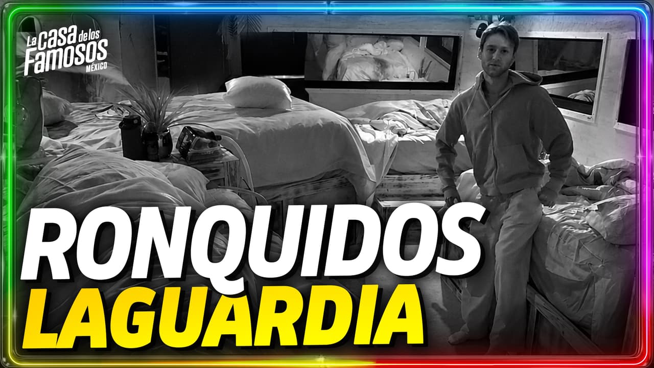 ¡El cuarto IBIZA agarra de bajada a ERNESTO LAGUARDIA por sus RONQUIDOS!