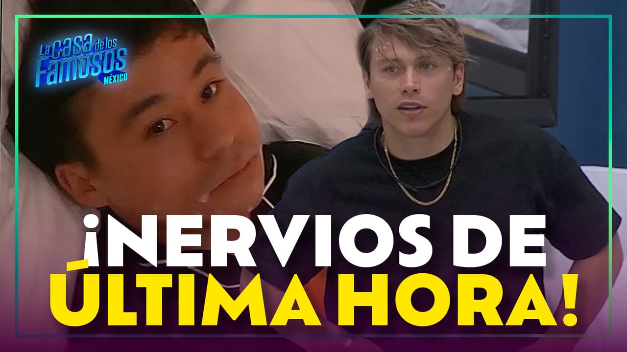 ¡A horas de la final! Aldo y Abelito se muestran sumamente nerviosos y ansiosos