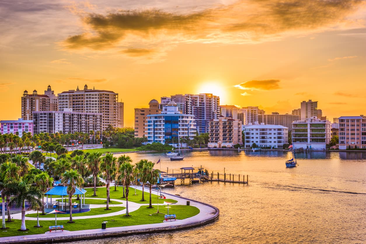 <b>Sarasota, Florida | </b>Los precios de las casas han trepado un 28%. En La zona de North Point han escalado en un porcentaje similar.