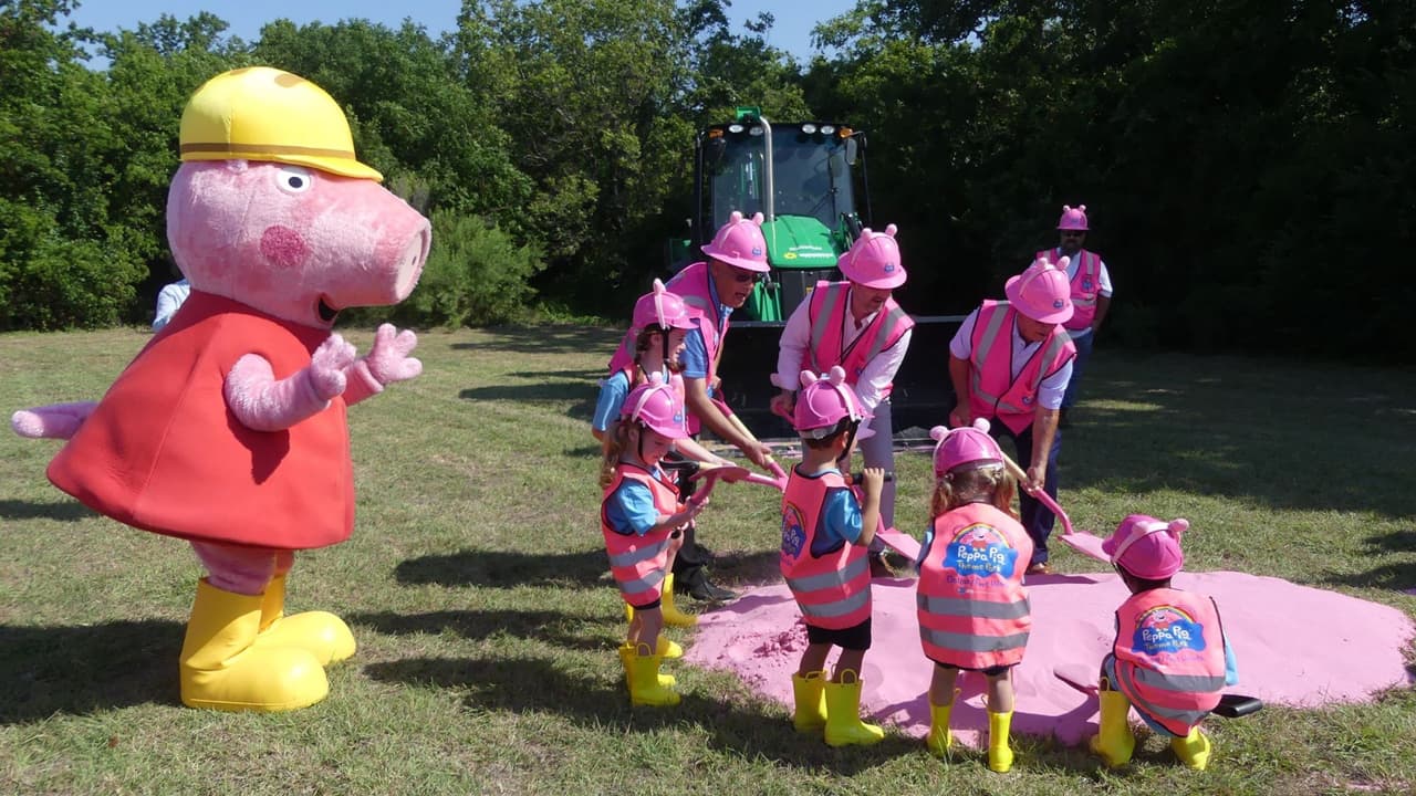 En junio fue colocada la primera piedra para su construcción y el 
<a href="https://www.univision.com/local/dallas-kuvn/peppa-pig-parque-tematico-north-richland-hills-texas-fotos" target="_blank">nuevo parque temático </a>tendrá varias atracciones, varias interactivas, paisajes de juegos temáticos y espectáculos.