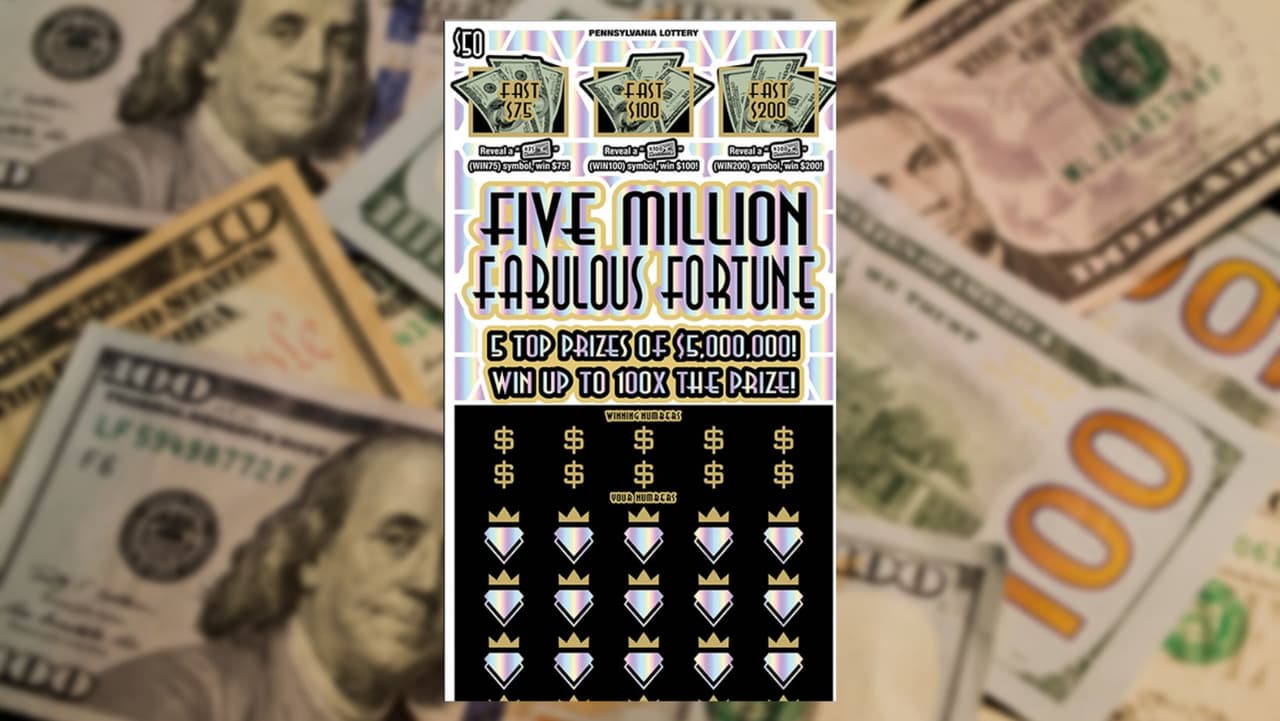 ¿Eres el afortunado? Billete de lotería ganador de $5 millones vendido en el sur de Filadelfia