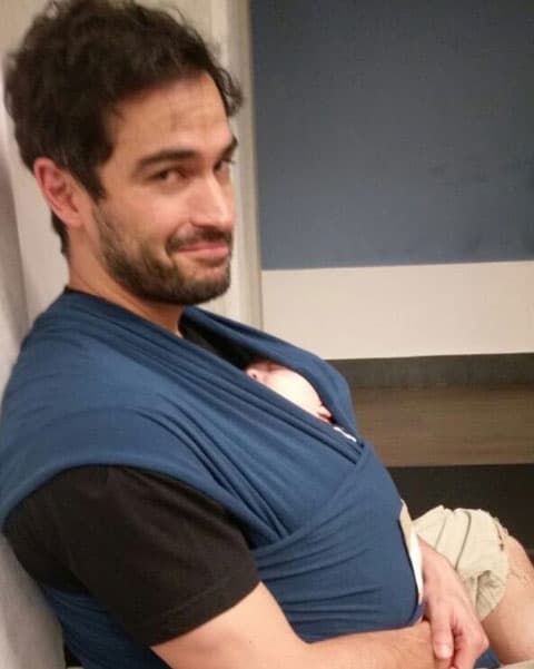 Al poco tiempo se le vio entrenando para convertirse en un buen padre.