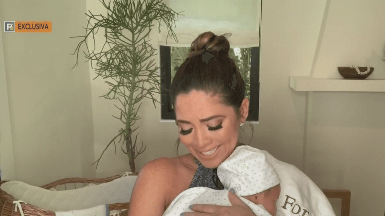 "El gran sueño de mi vida de ser madre se ha convertido en realidad", afirmó Pamela.