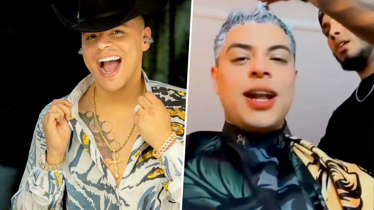 Eduin Caz se hizo un radical cambio de look horas antes de los Latin GRAMMY