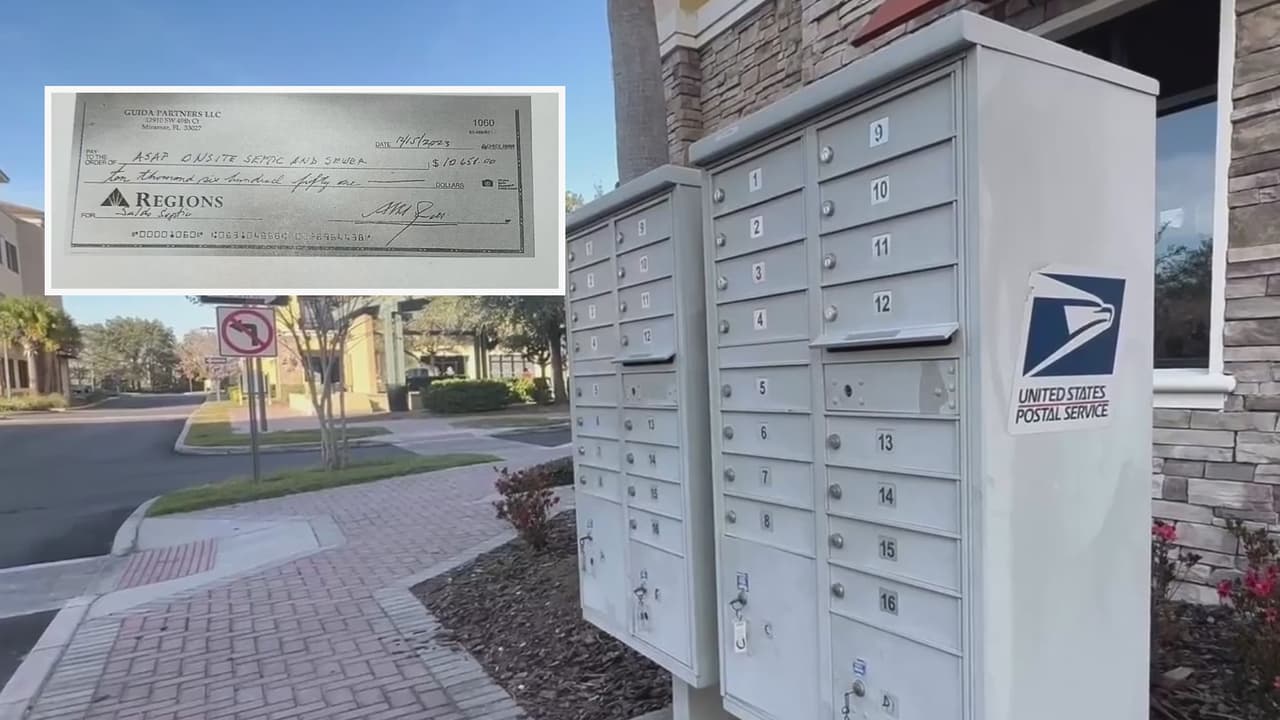 Empresario envía cheque por más de $10,000 a una empresa y el dinero lo cobró otra persona