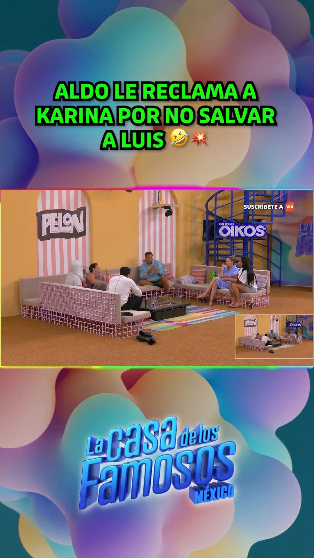 Aldo le RECLAMA a Karina por no SALVAR a Luis
