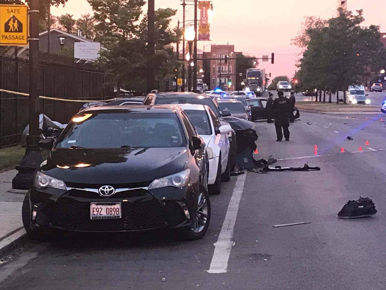 Una mujer de 23 años y otra de 18 que también estaban en el Toyota se negaron a recibir atención medica. 
<br>