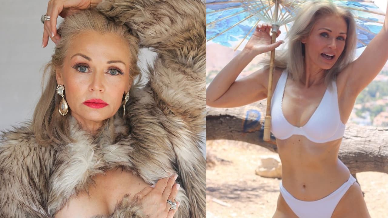 Tiene 57 años, es modelo de bikinis y rompe todos los prejuicios de la edad