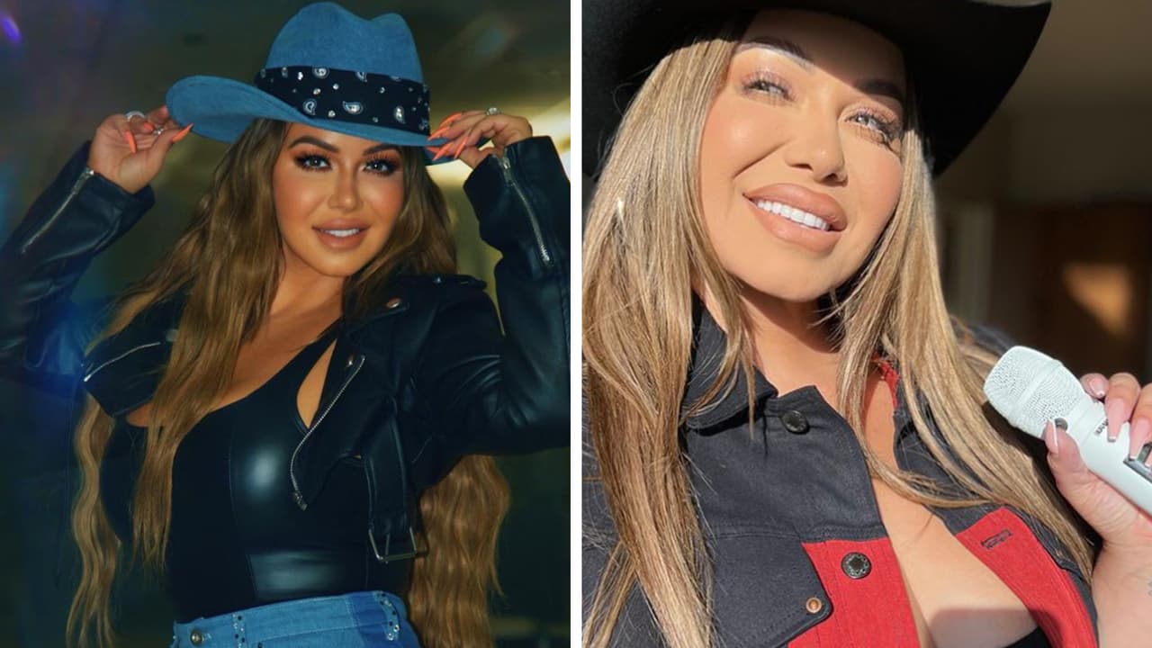 Chiquis se quitó las extensiones y así luce su cabello natural