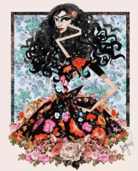 En agradecimiento, algunos de sus seguidores le hicieron ilustraciones como estas que le brindan homenaje.