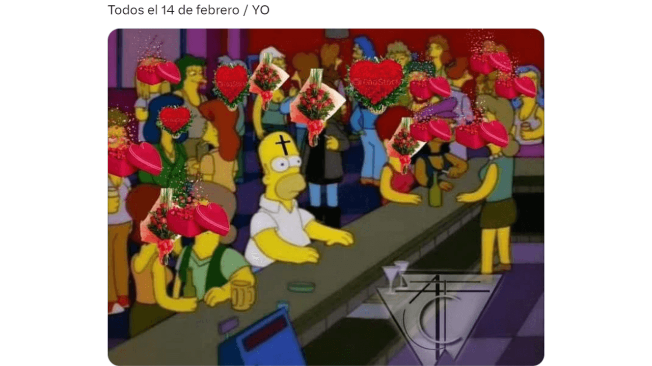 Con memes, redes sociales celebran el Día de San Valentín.