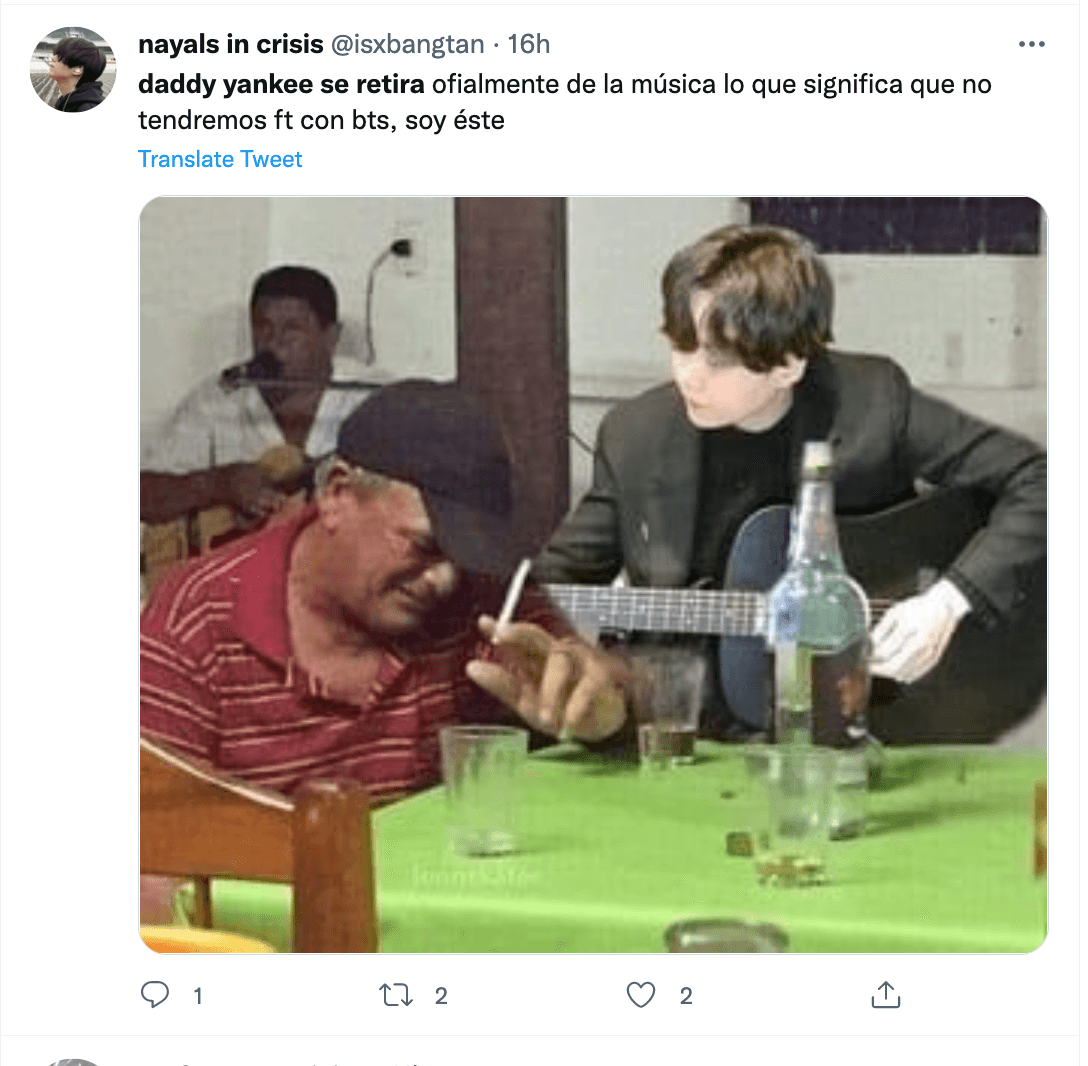 Las BTS Armies también se hicieron escuchar, al expresar su tristeza por no haber obtenido esa colaboración del Big Boss junto al famoso grupo de K-Pop.