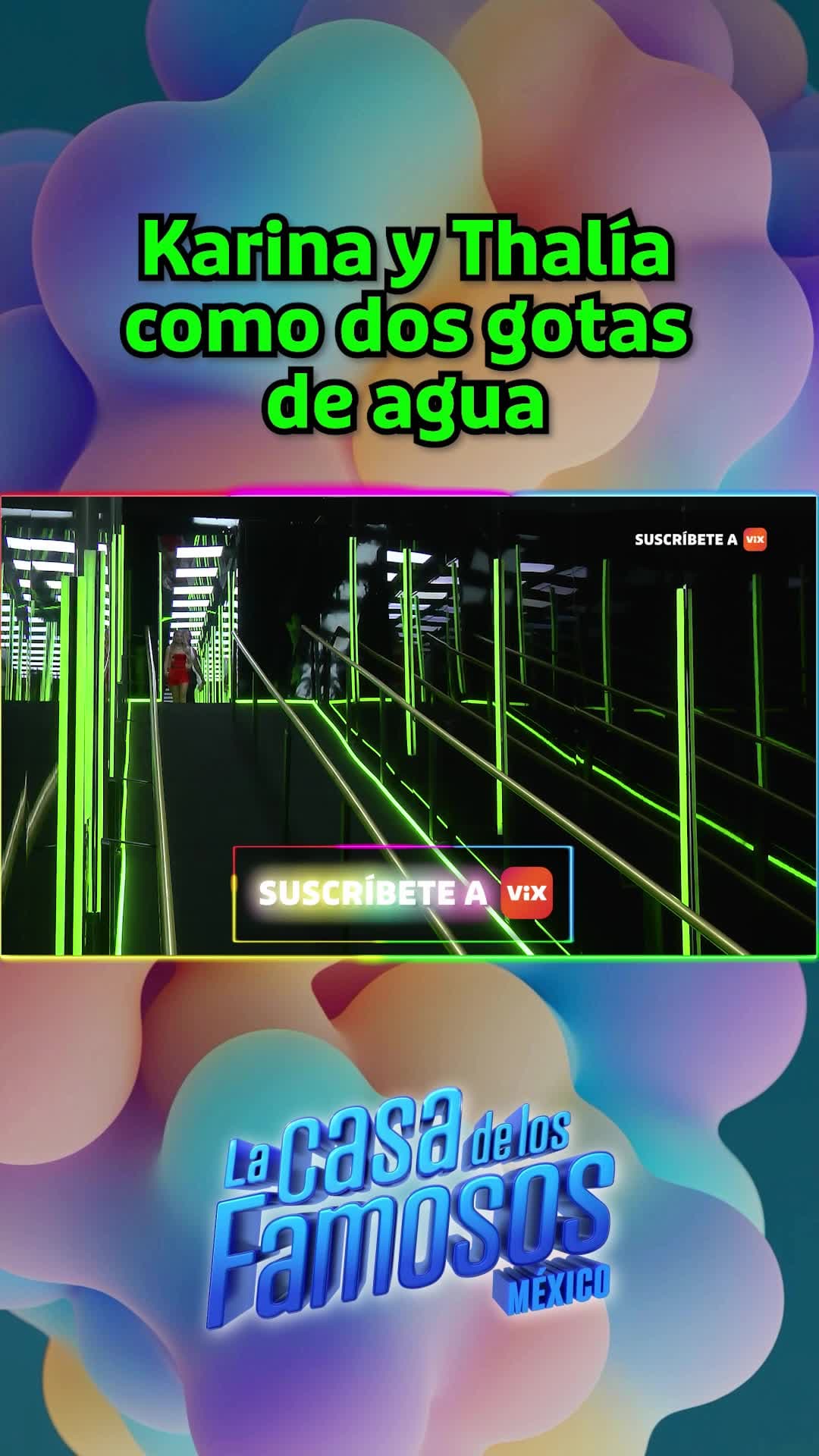 Karina y Thalía como dos gotas de agua