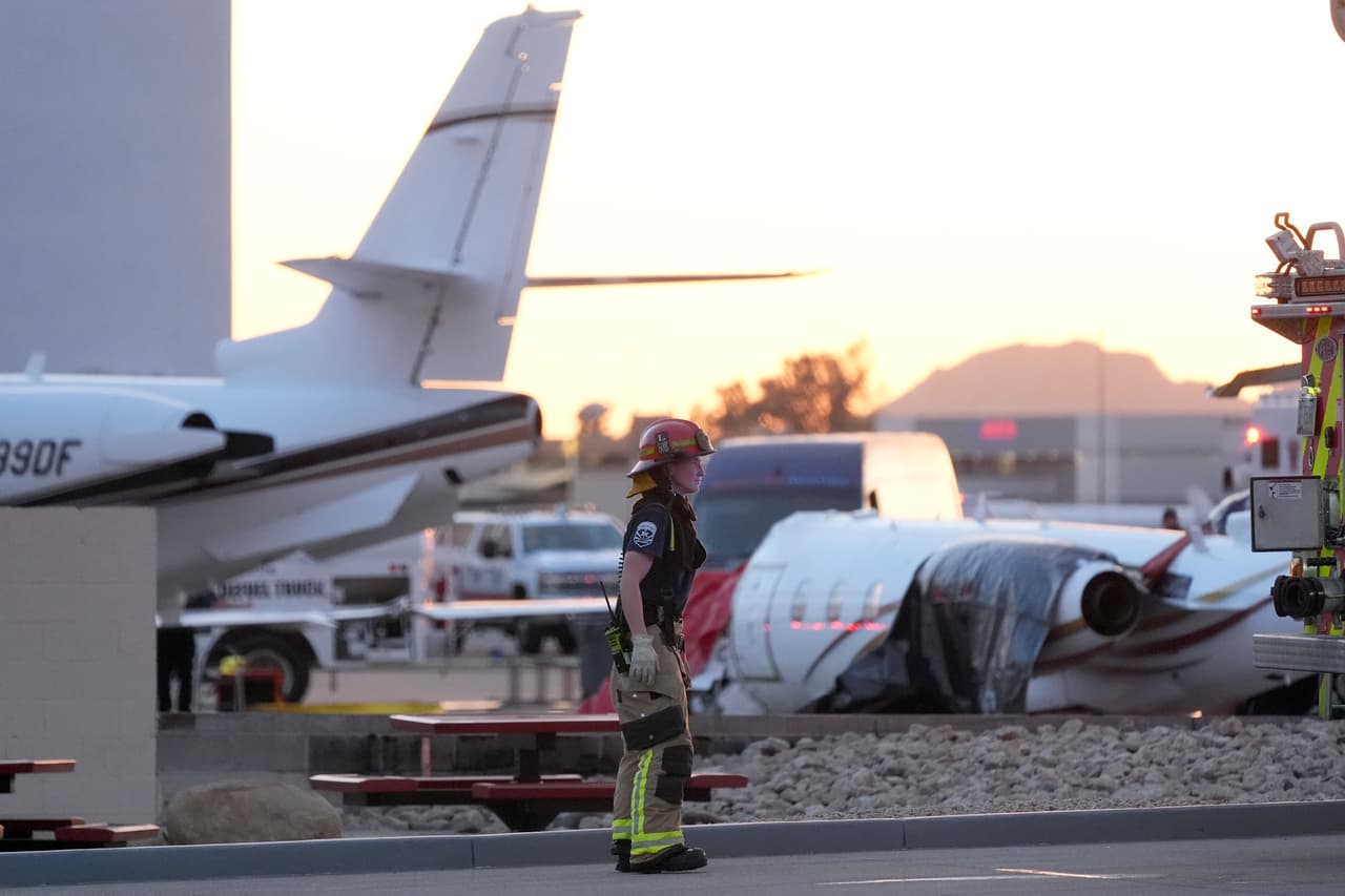 El jet, procedente de Austin, habría presentado una 
<b>falla en el tren de aterrizaje principal</b>, tras lo cual salió de la pista.